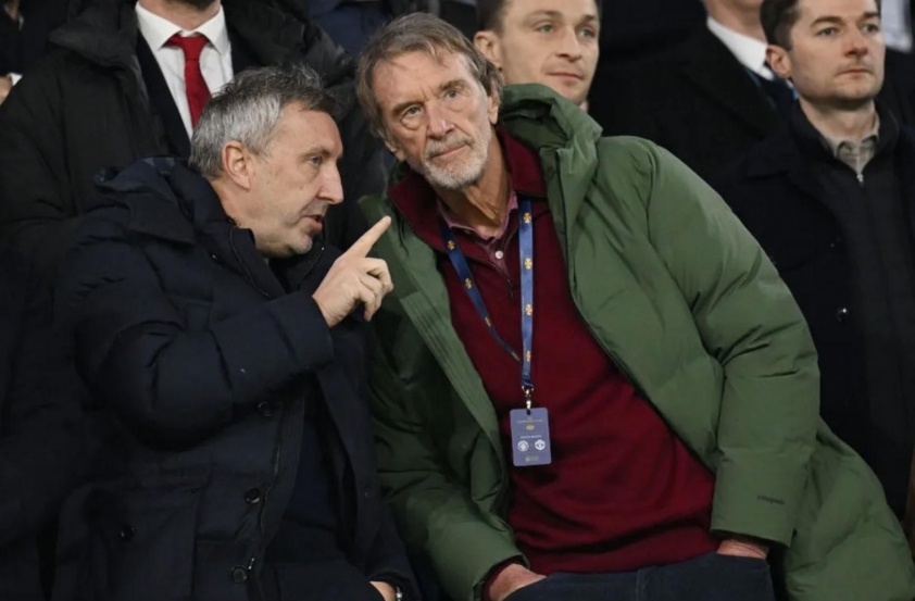 Hình ảnh Jason Wilcox và Jim Ratcliffe cùng Stephen Torpey