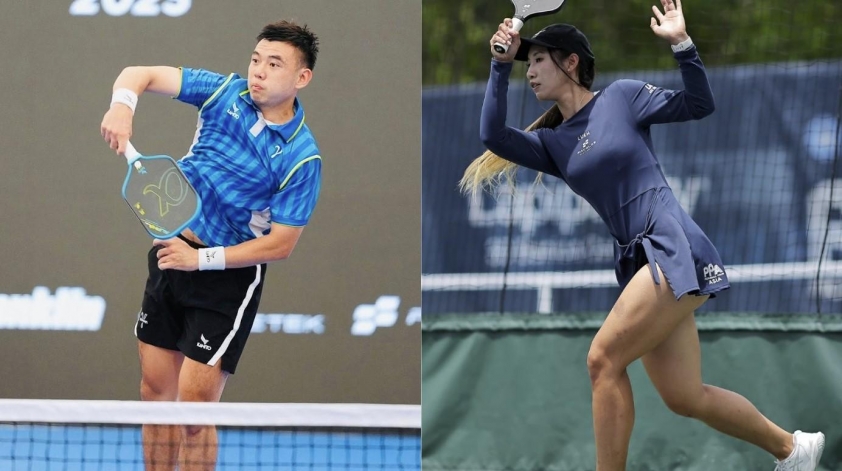 Hình ảnh các vận động viên pickleball Việt Nam