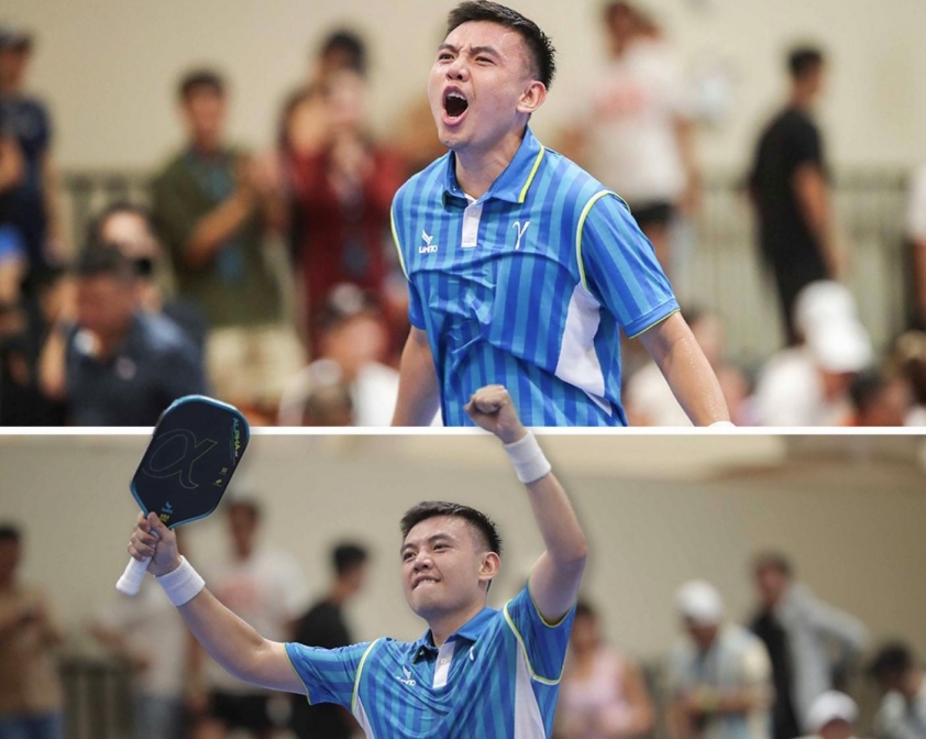 Hình ảnh các vận động viên pickleball Việt Nam