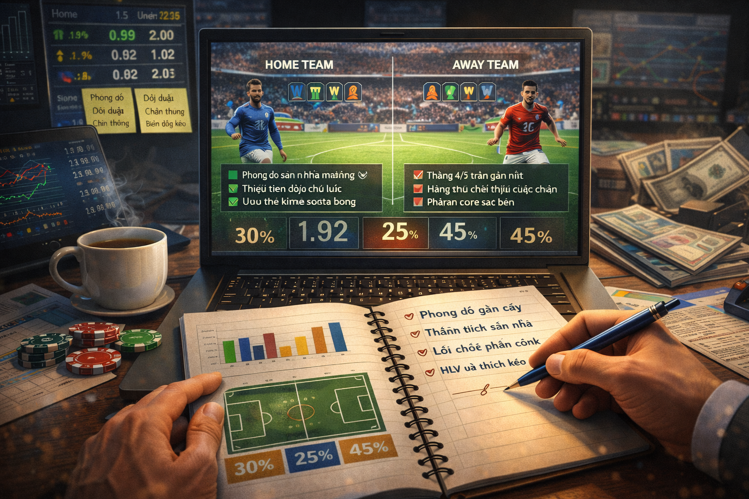 Phân tích trước trận đấu bóng đá