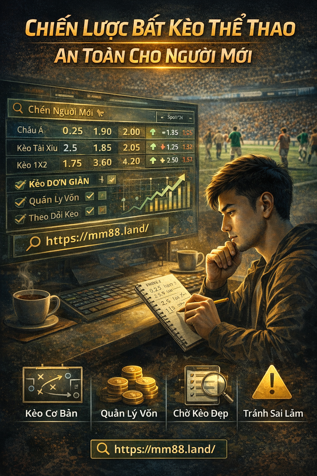 Chiến lược bắt kèo thể thao cơ bản