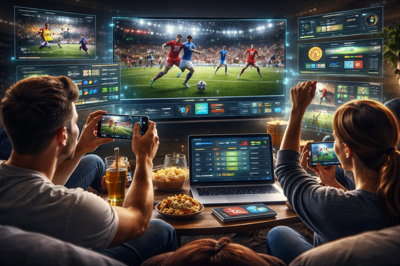 Xem thể thao trực tuyến cùng bạn bè