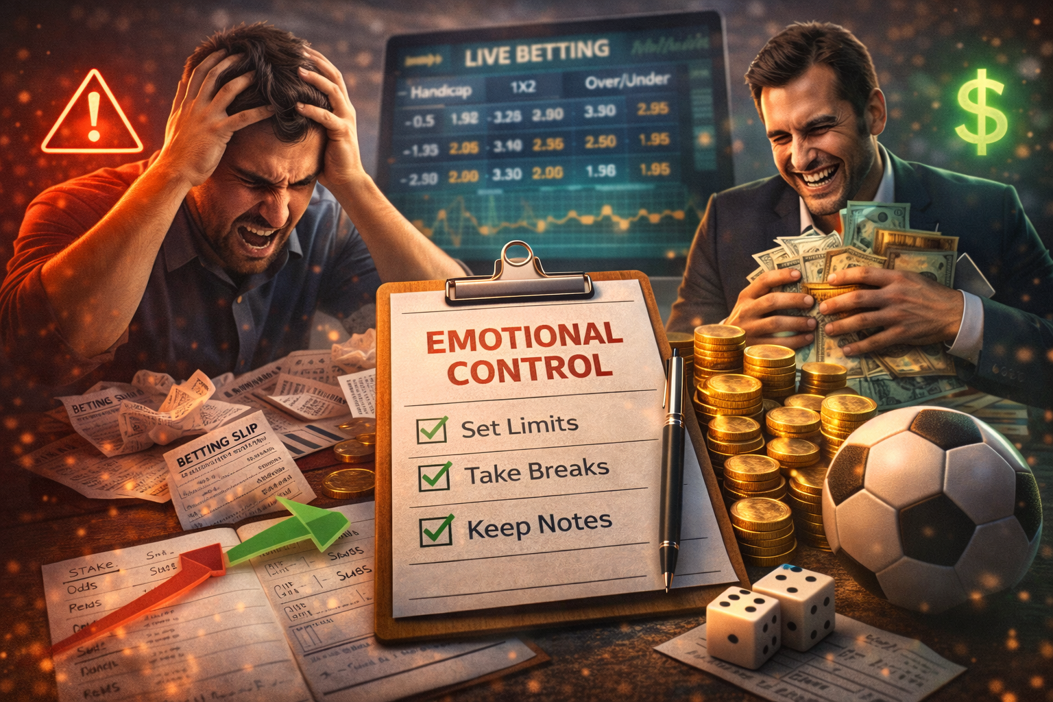 Quản lý cảm xúc trong cá cược thể thao