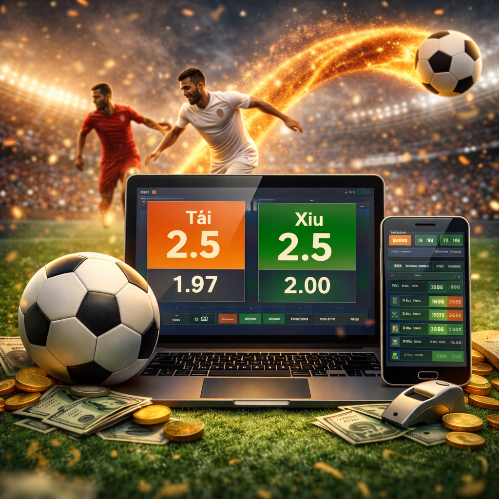 Kèo tài xỉu bóng đá trực tuyến