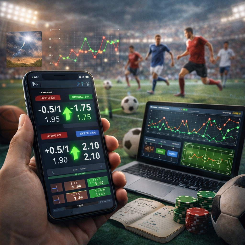 Biến động tỷ lệ cược trước trận đấu