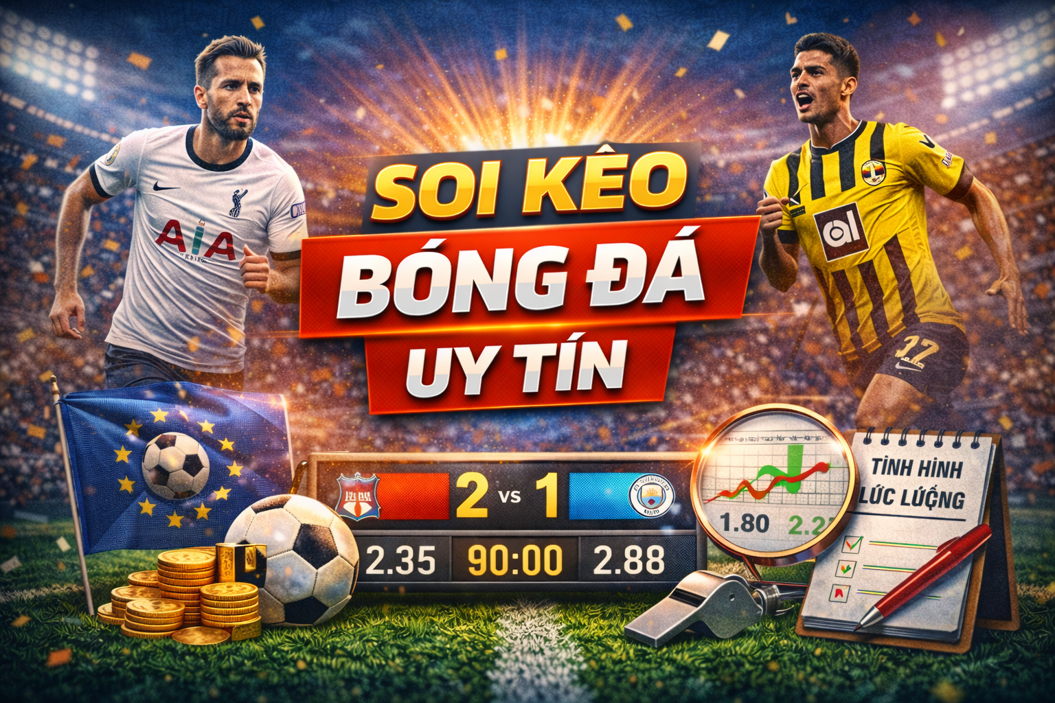 Soi kèo bóng đá châu Âu uy tín