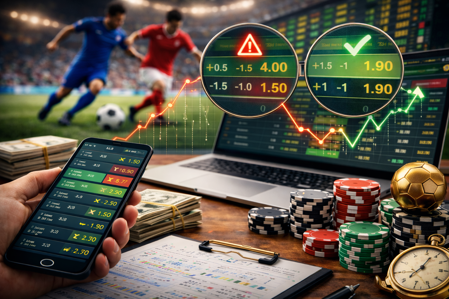 Cược bóng đá và thể thao trực tuyến