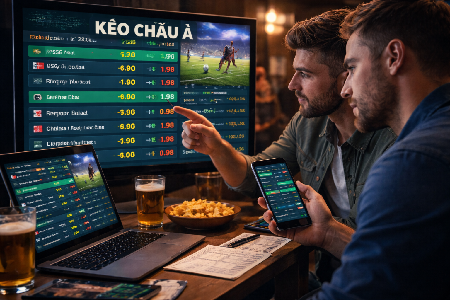 Phân tích kèo châu Á 